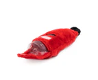 Zippy Paws Christmas Happy Hour Crusherz Squeaker Dog Toy - Santa's Schnapps