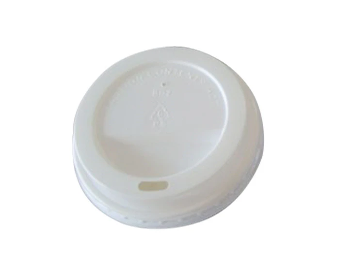 Livingstone 8oz Fit Lids for Corrugated Paper Cup White 1000 Carton