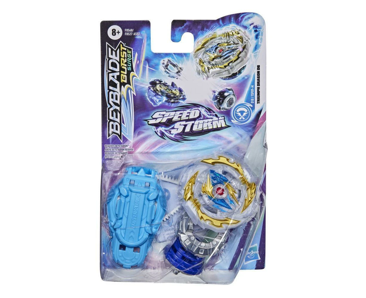 Beyblade Burst Surge Speedstorm Triumph Dragon D6 Starter Pack