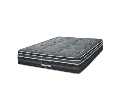 Giselle 35CM Mattress Bed 7 Zone Dual Euro Top Pocket Spring Medium - King