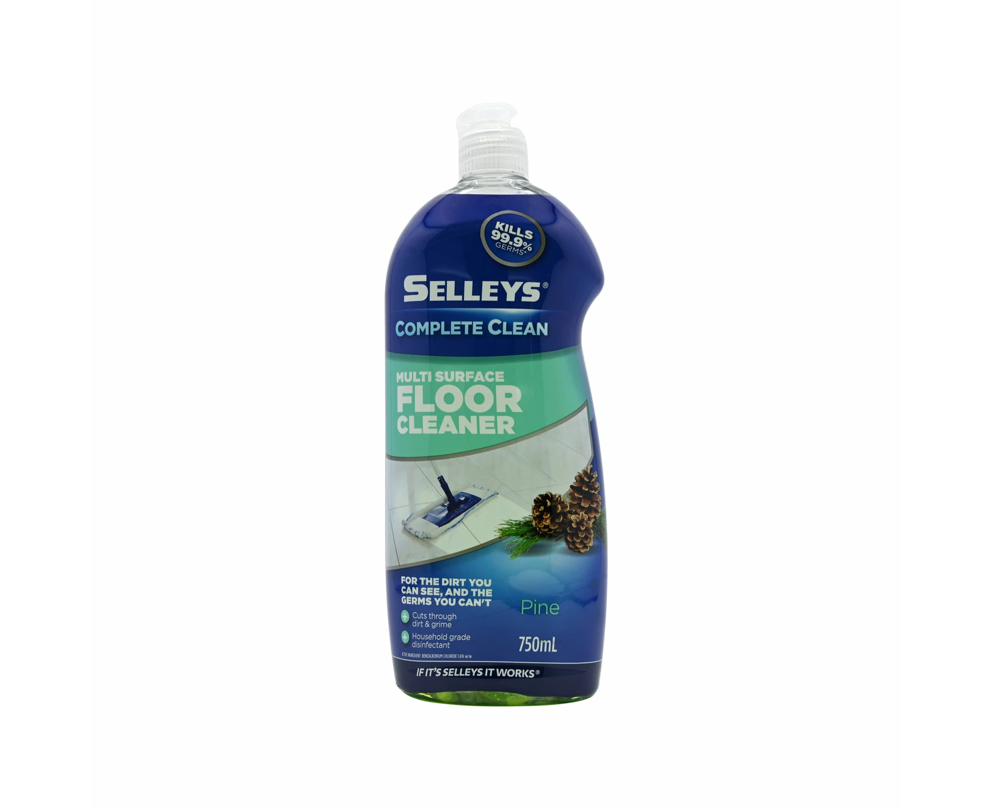 Selleys 750ml Complete Clean Multi Surface Floor Cleaner