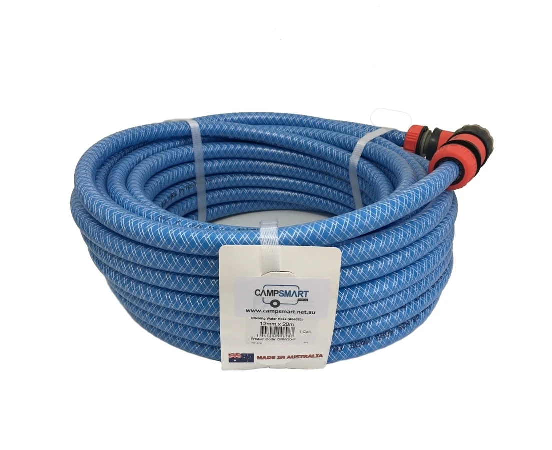 20m Drinking Water Hose with ABS Fittings