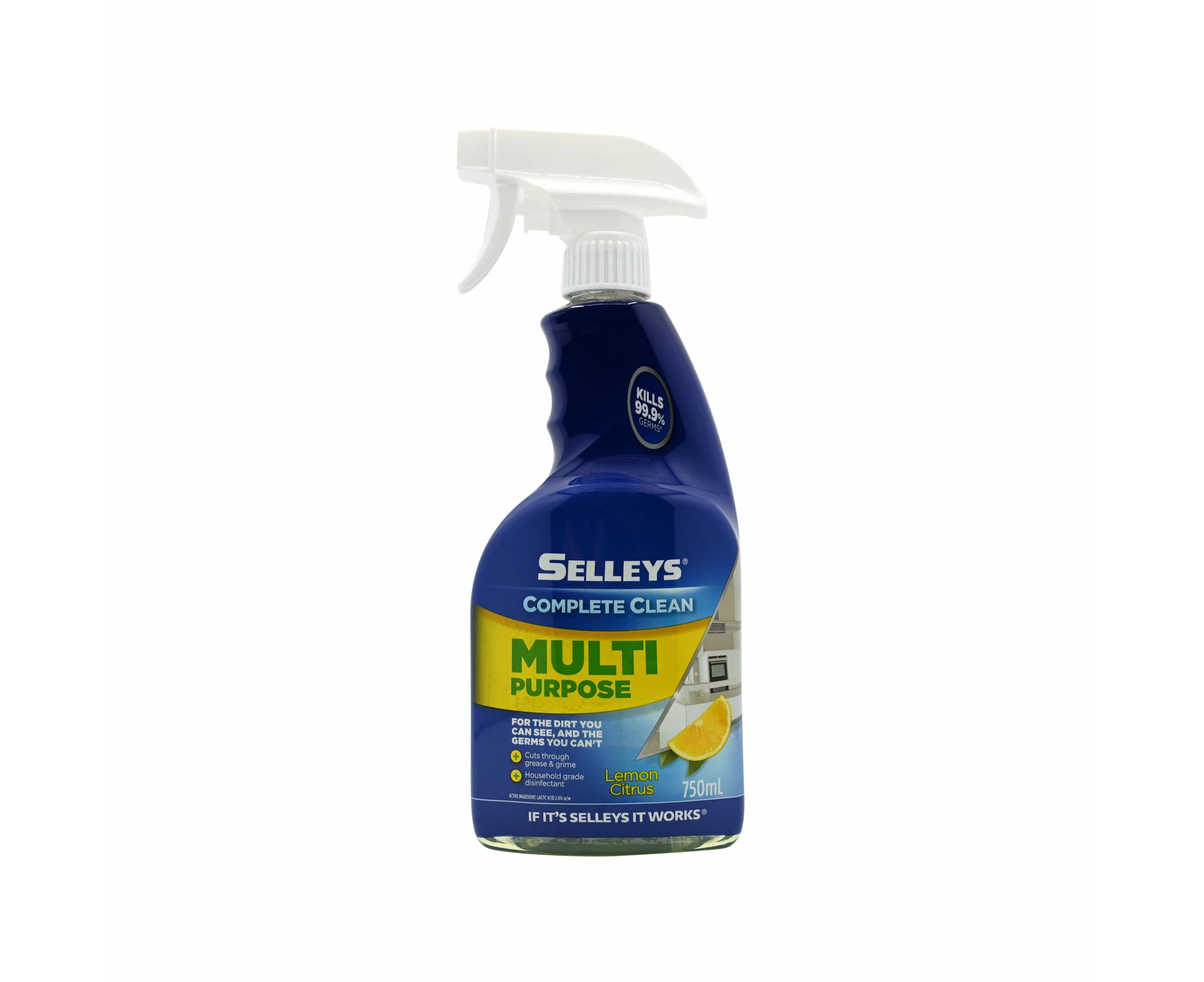 Selleys 750ml Complete Clean Lemon Citrus Multi Purpose Spray