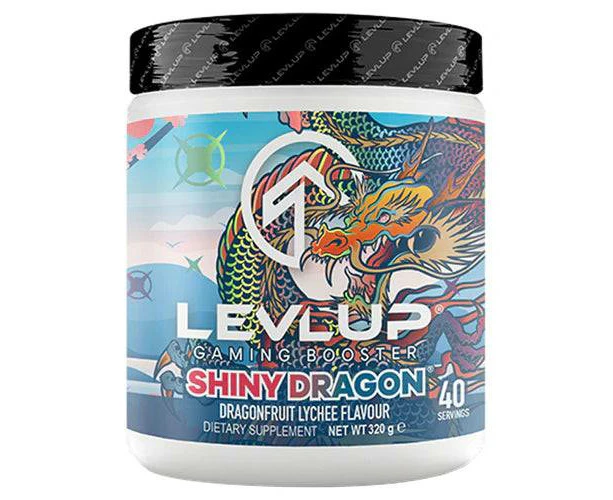 LEVLUP Gaming Booster - Shiny Dragon | Dragonfruit Lychee