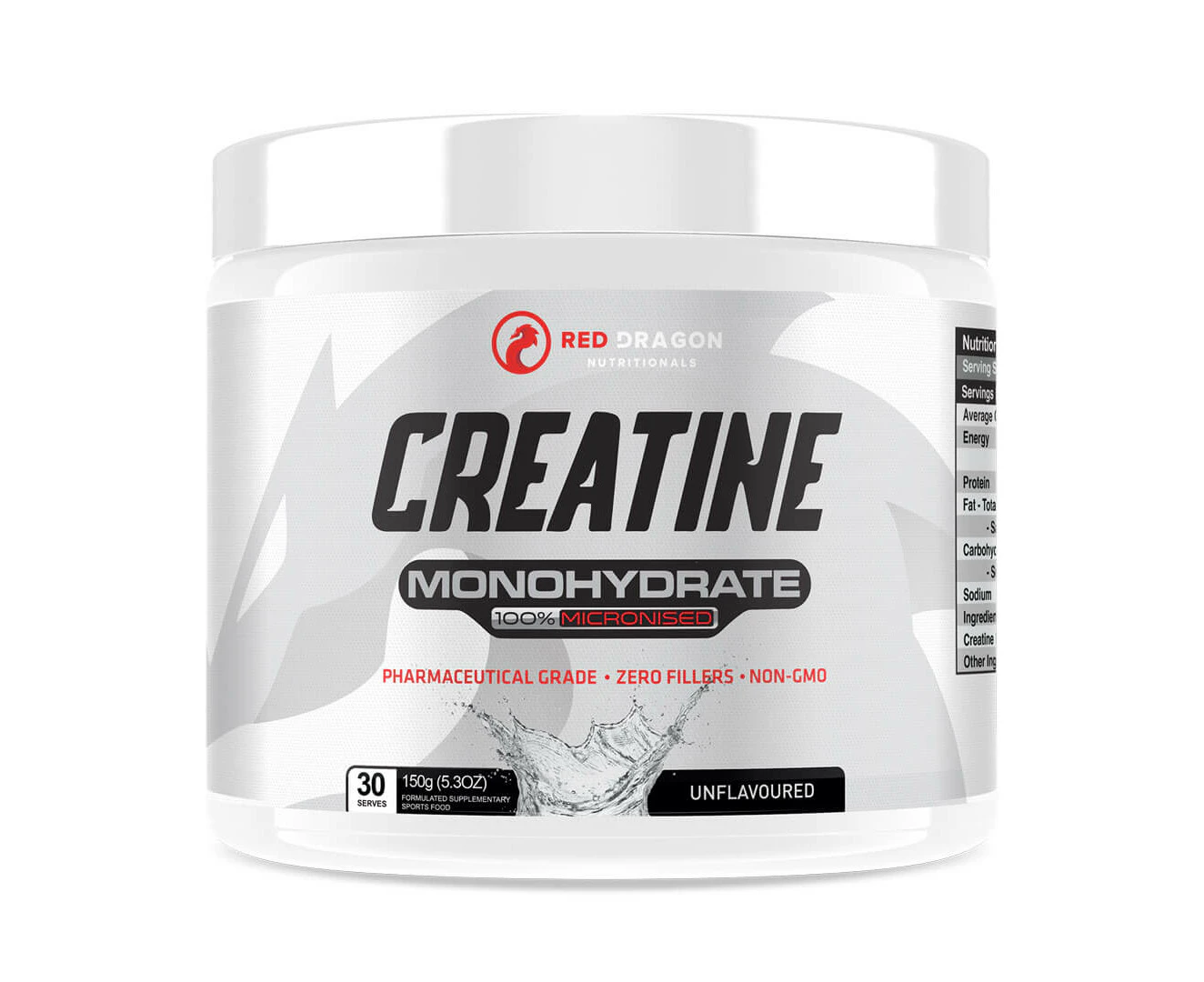 RED DRAGON Essential Creatine 100% Pure Creatine Monohydrate - 150g