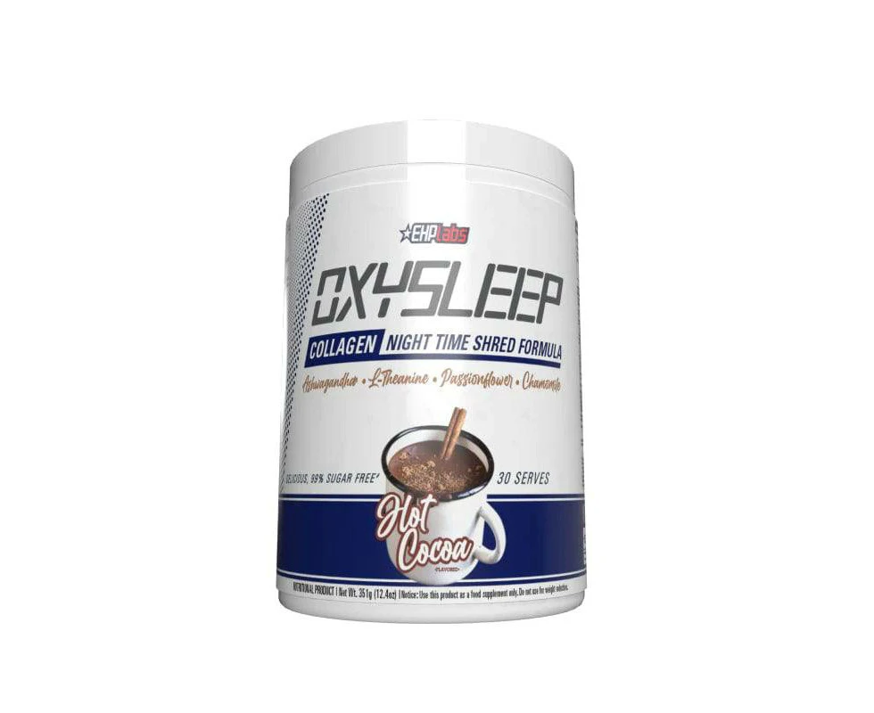 EHP Labs OxySleep Collagen Hot Cocoa / 30 Serves