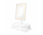 LED Mirror with Storage - Anko