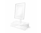 LED Mirror with Storage - Anko