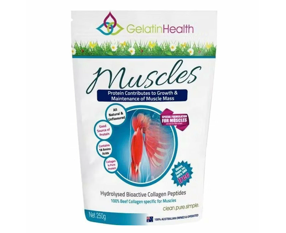 Gelatin Health Muscle Build Collagen 500g