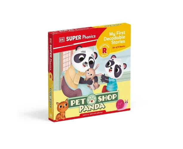 DK Super Phonics My First Decodable Stories Pet Shop Panda by DK