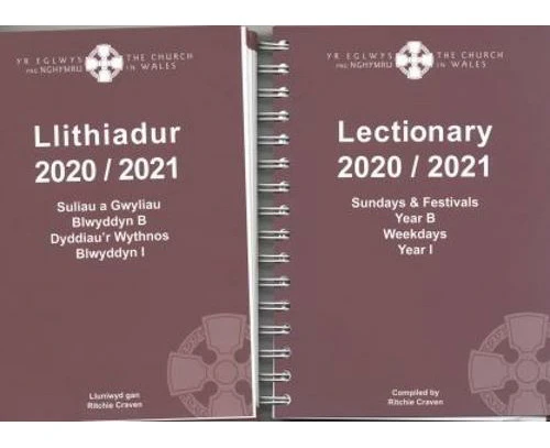 Llithiadur 20202021  Lectionary 2020 2021 by Ritchie Craven