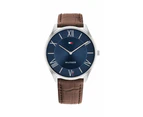 Tommy Hilfiger Becker Blue and Brown Men's Watch 1710536