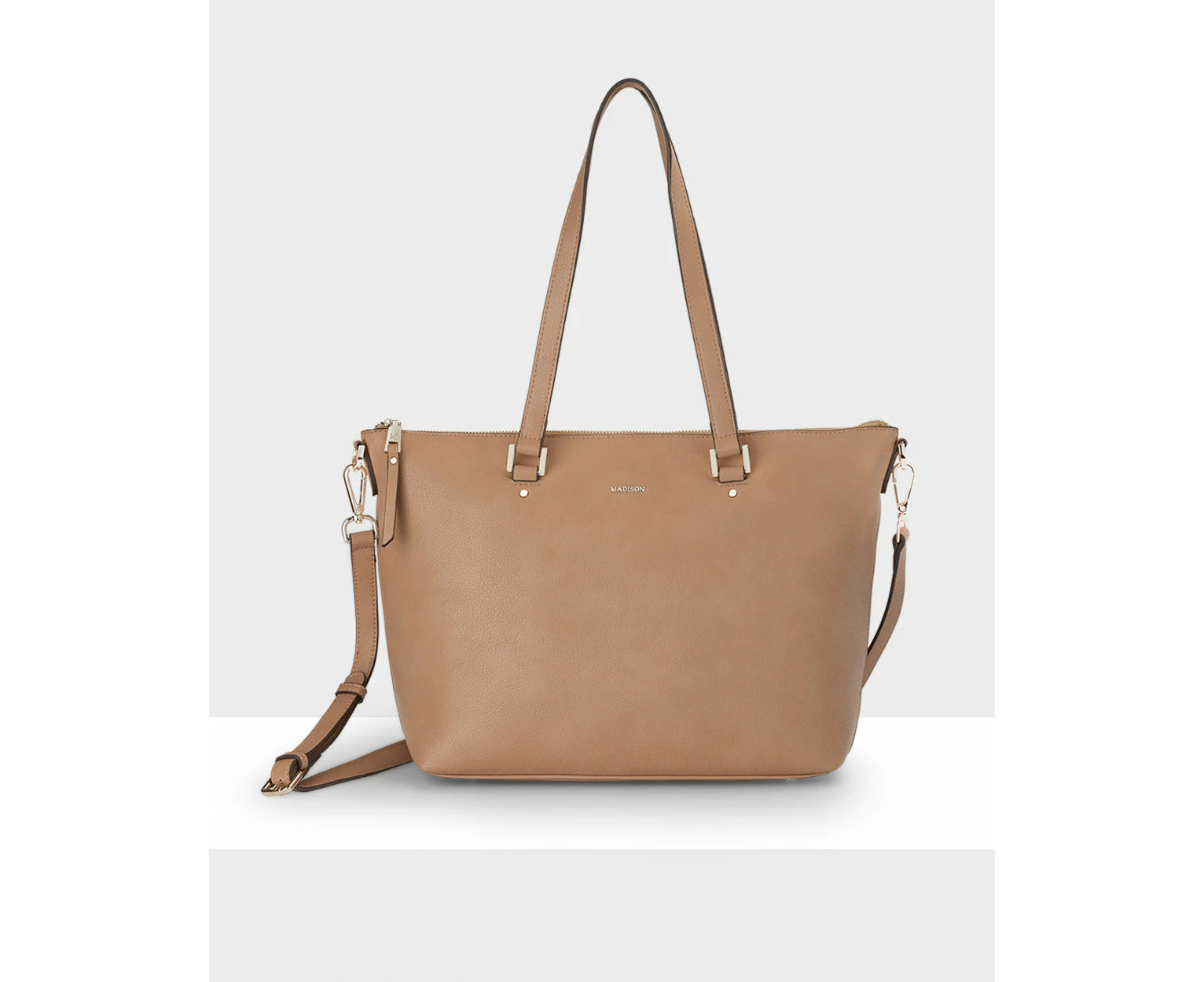 Vivian Medium Zip Top Tote With Crossbody Strap