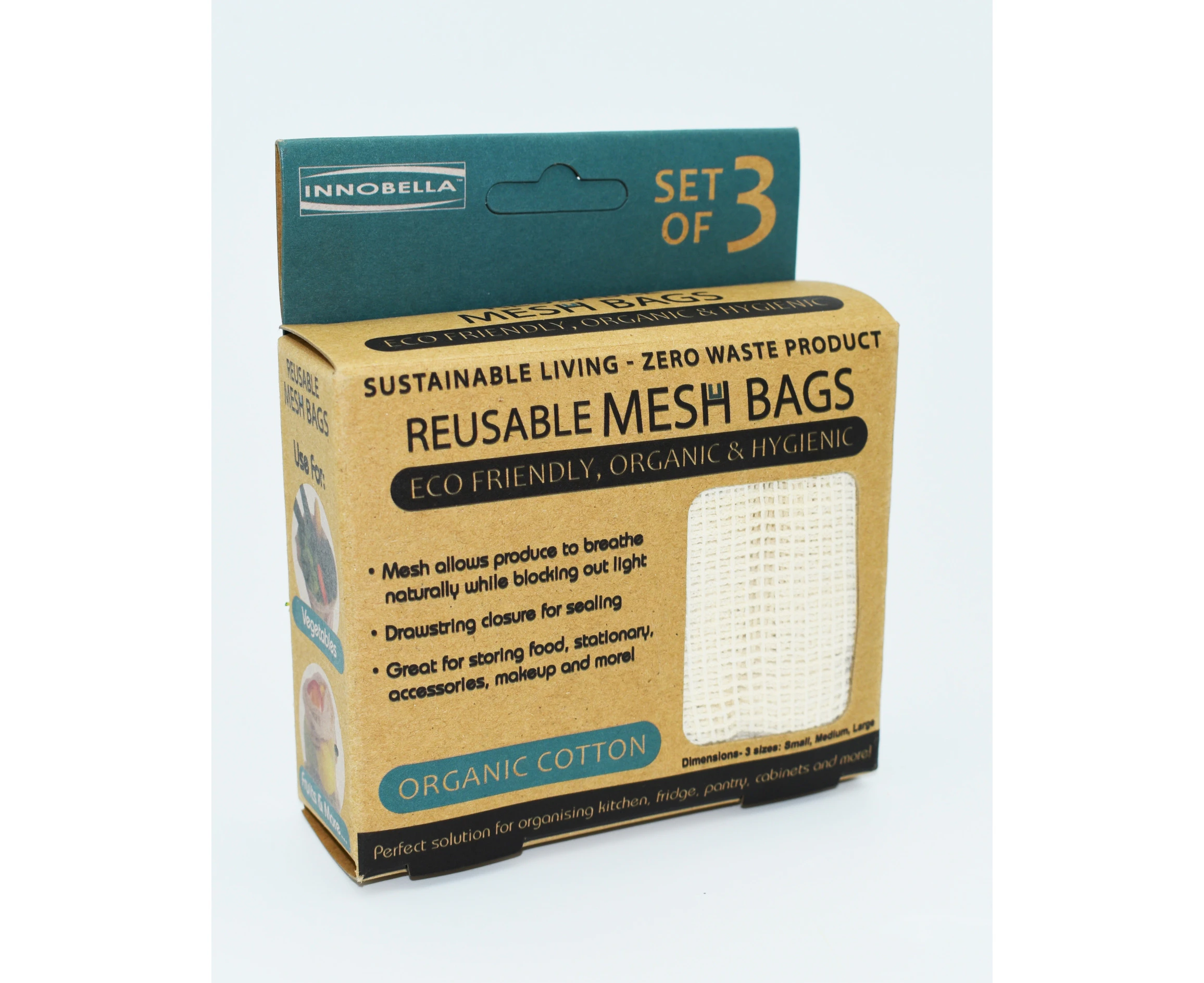 InnobellaReusable Mesh Bags Set of 3