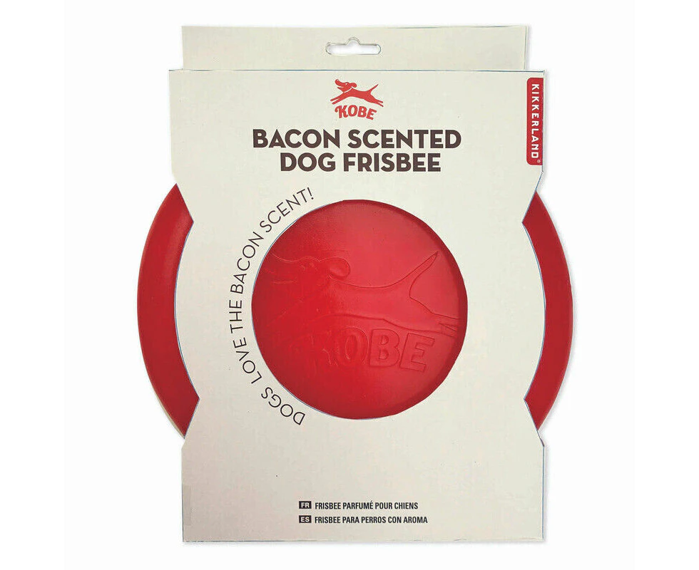 Kobe Bacon Scented Frisbee - Red - DIG13