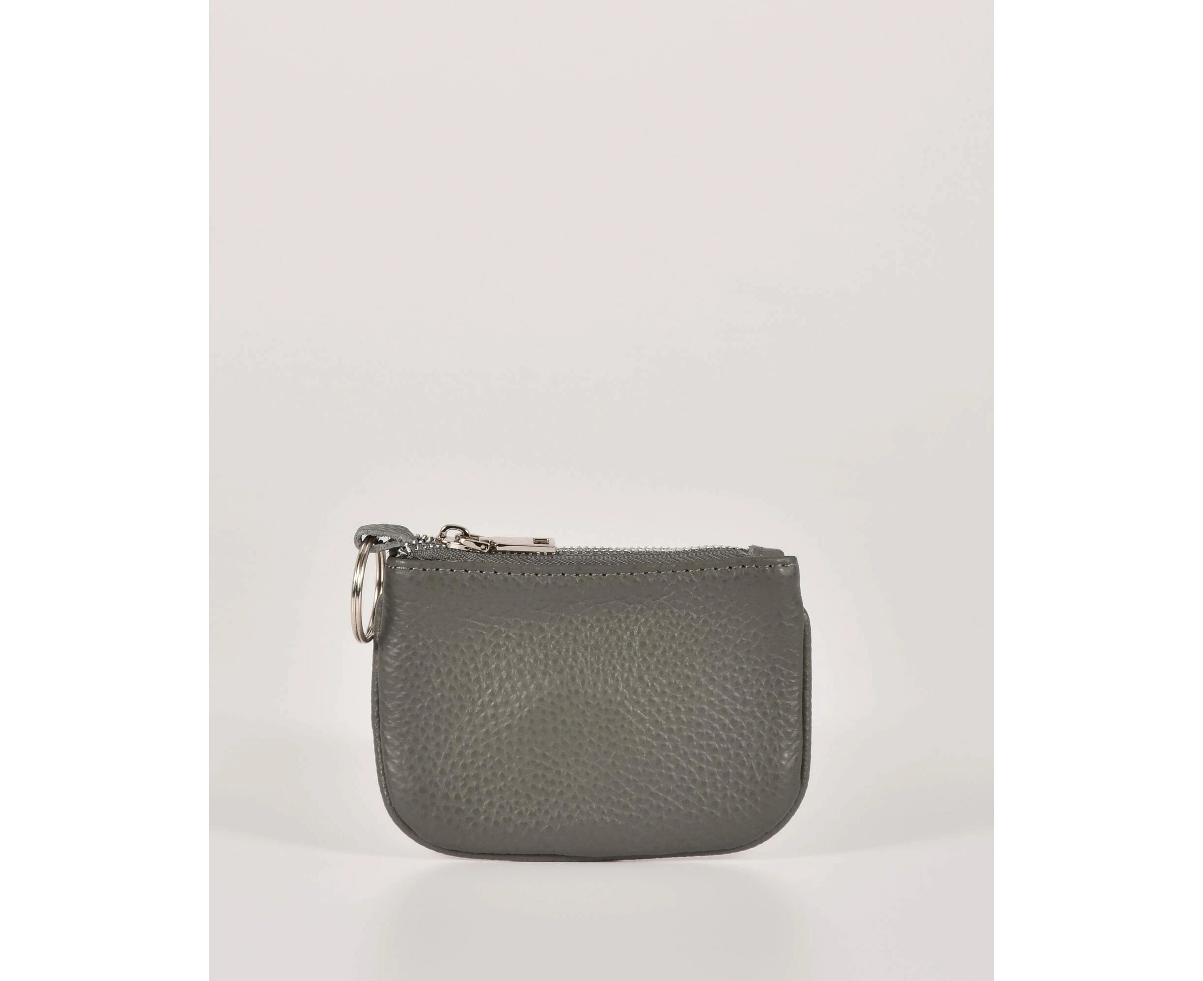 Cobb & Co Laureen Leather Coin Purse - Grey