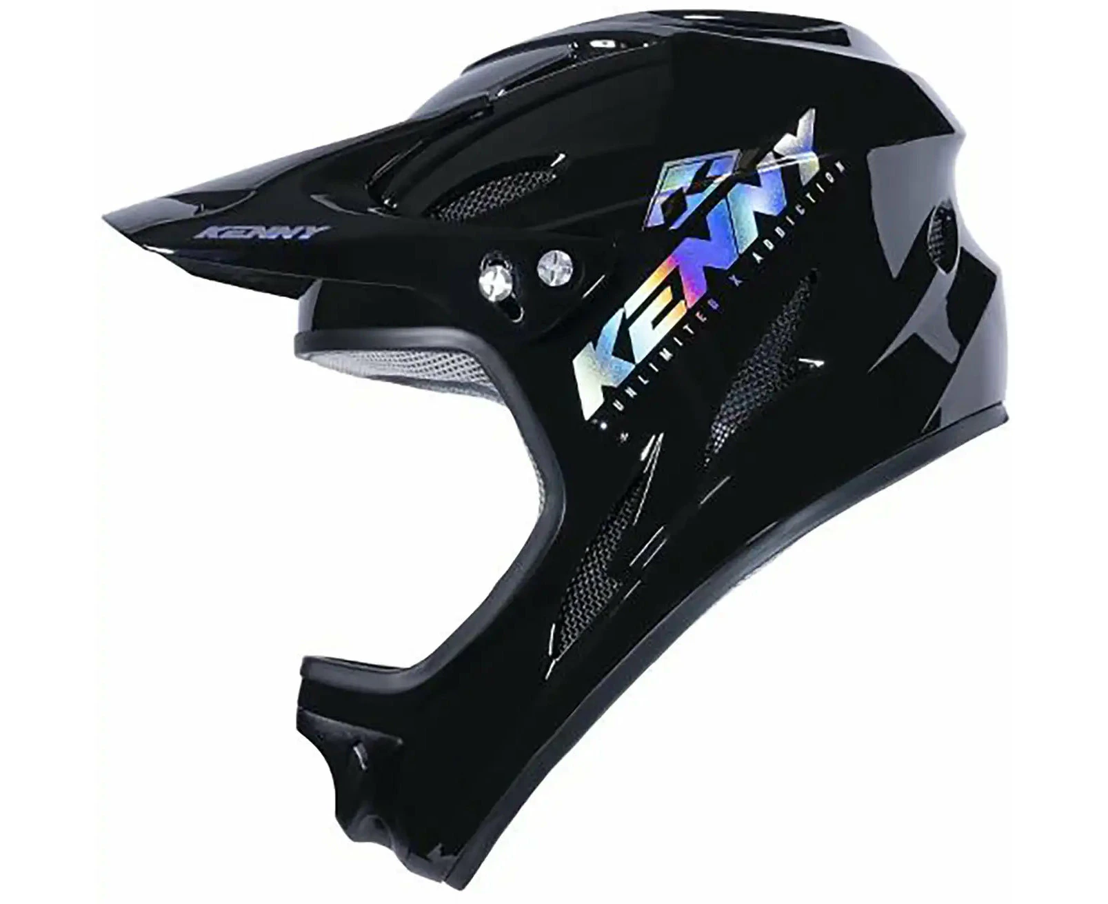 Kenny Racing Downhill Full Face Helmet - Holographic Black