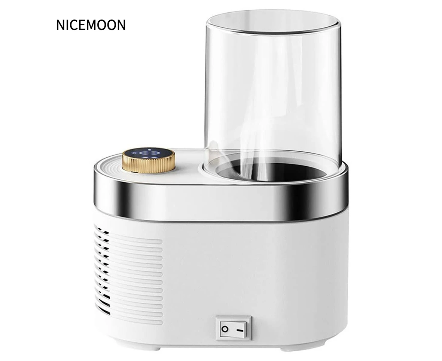 Mini Cold Water Cup - Desktop Refrigeration Heating Cup, Portable Smart Touch for Hot & Cold