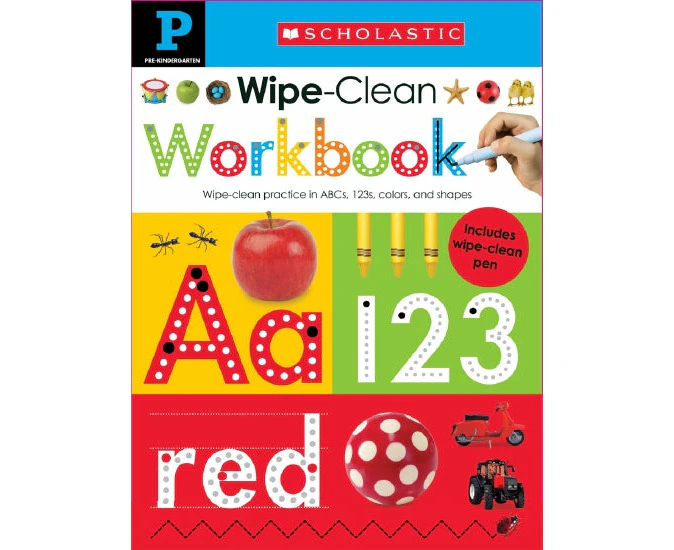 Wipe Clean Workbook Pre Kindergarten