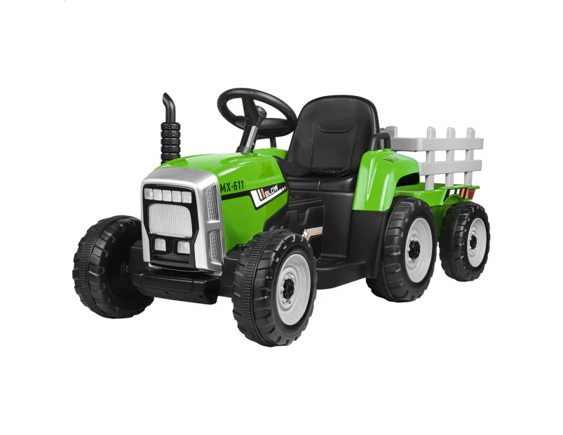 ALFORDSON Kids Ride On Car Tractor 12V Electric Toy Vehicle Child Green