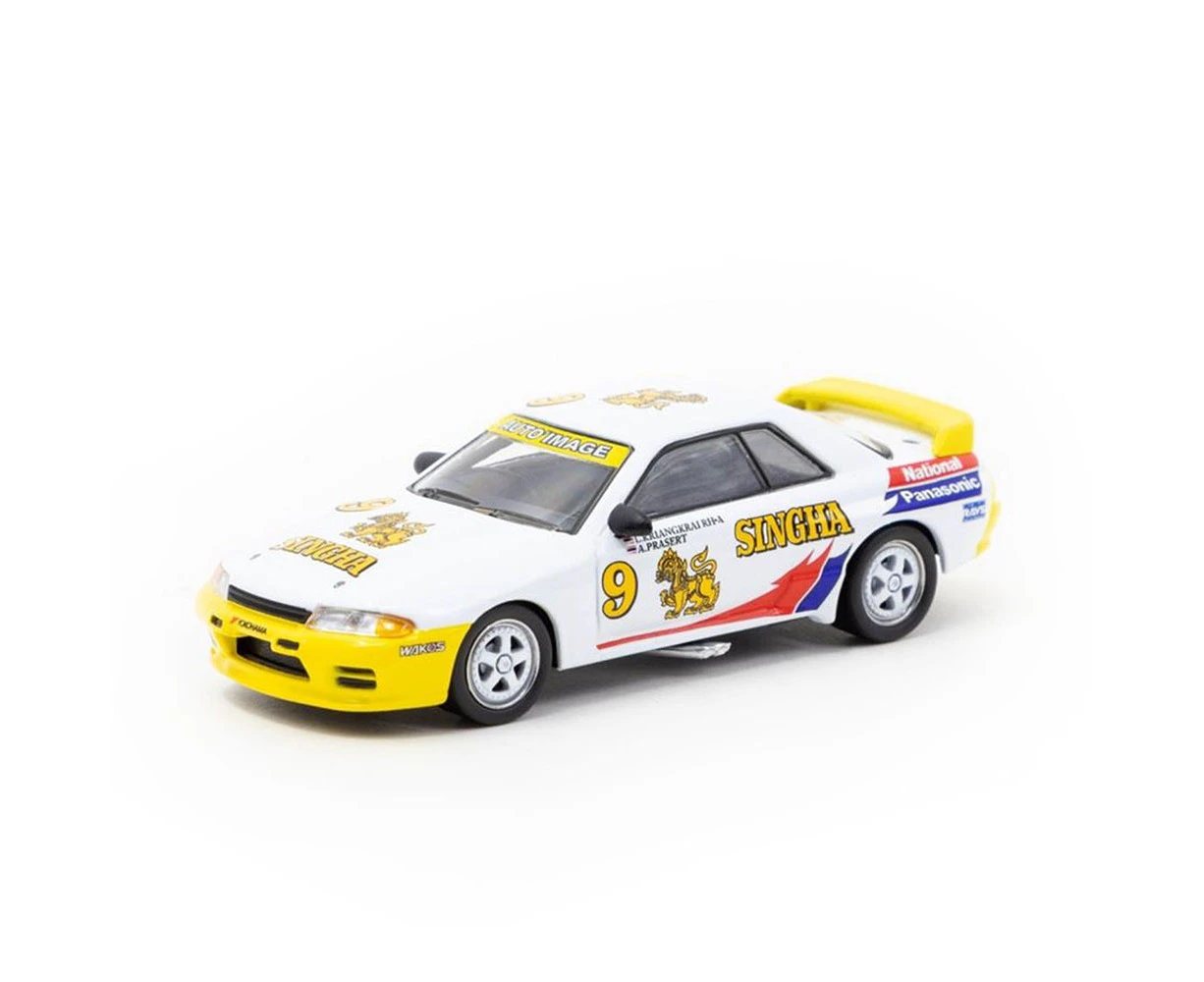 Tarmac Works Licensed 1:64 Nissan Skyline GT-R R32 South East Asia Touring Car Championship 1992 #9