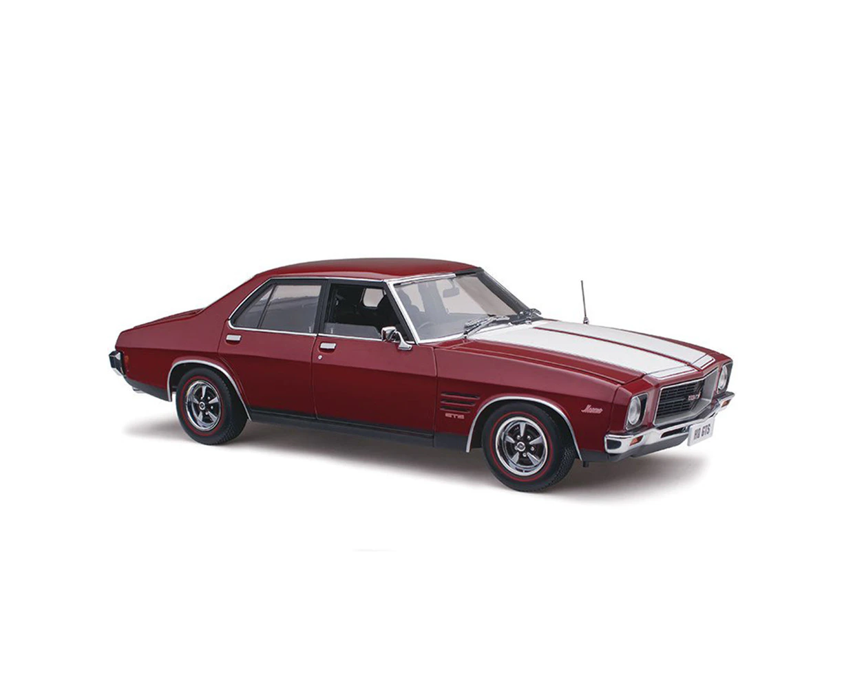 Classic Carlectables 1:18 Scale Holden Monaro GTS Diecast Model Burgundy Sedan