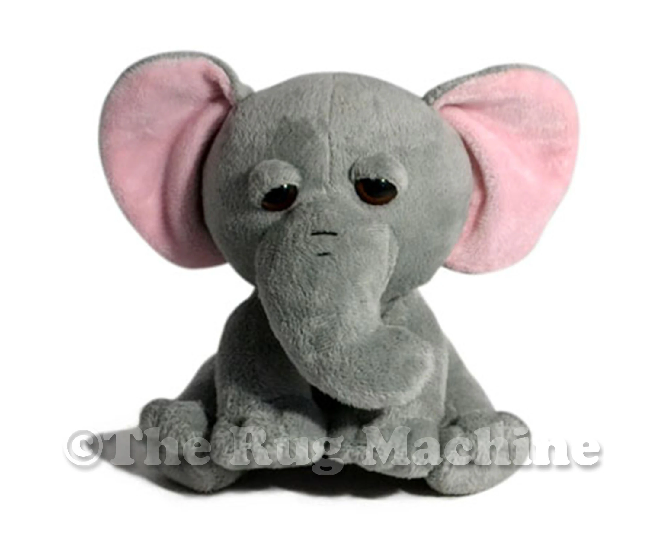 WILD ANIMALS CUTE GREY ELEPHANT STUFFED ANIMAL PLUSH TOY 18cm