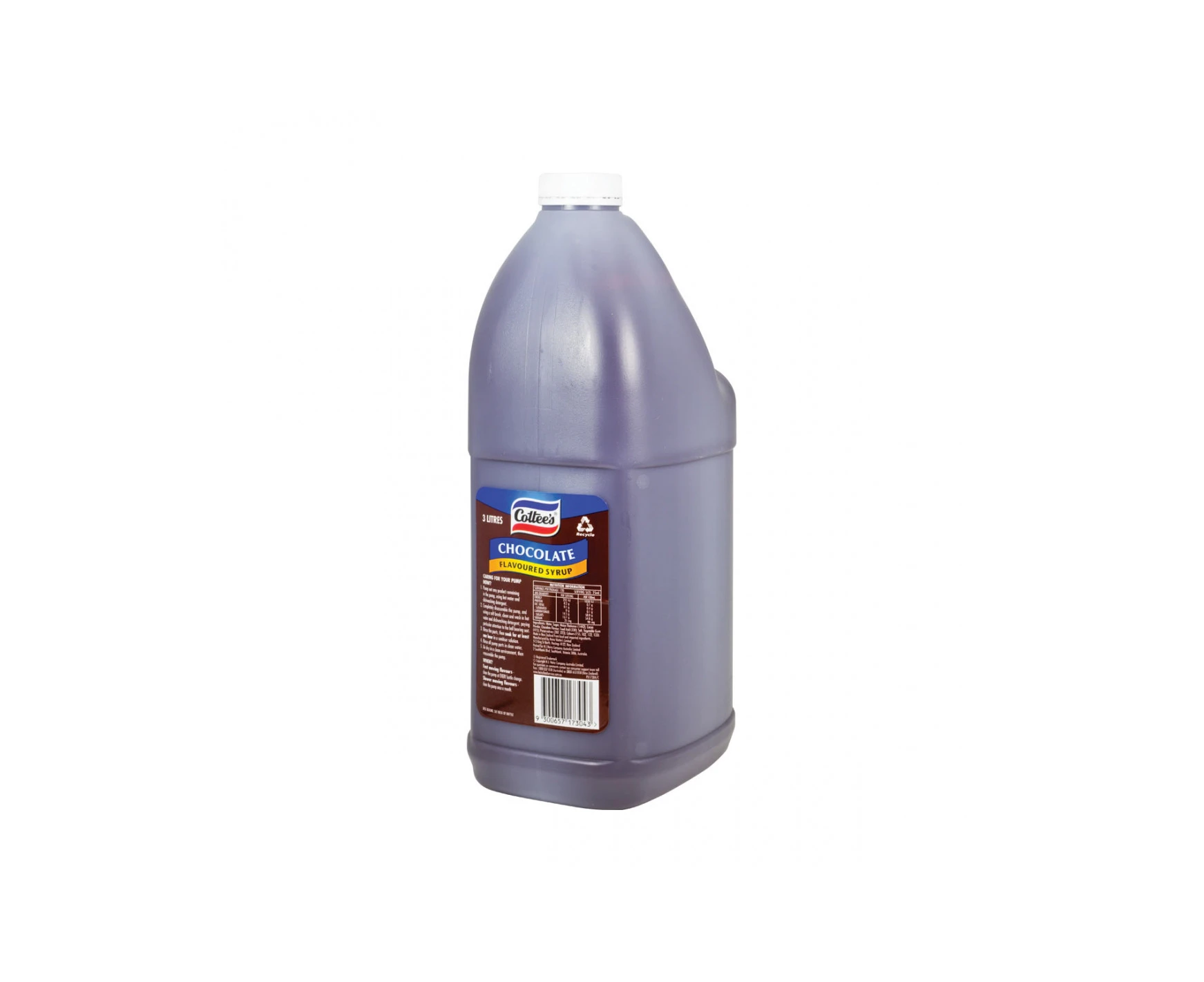 Cottee's Chocolate Flavouring 3 Litre x 1