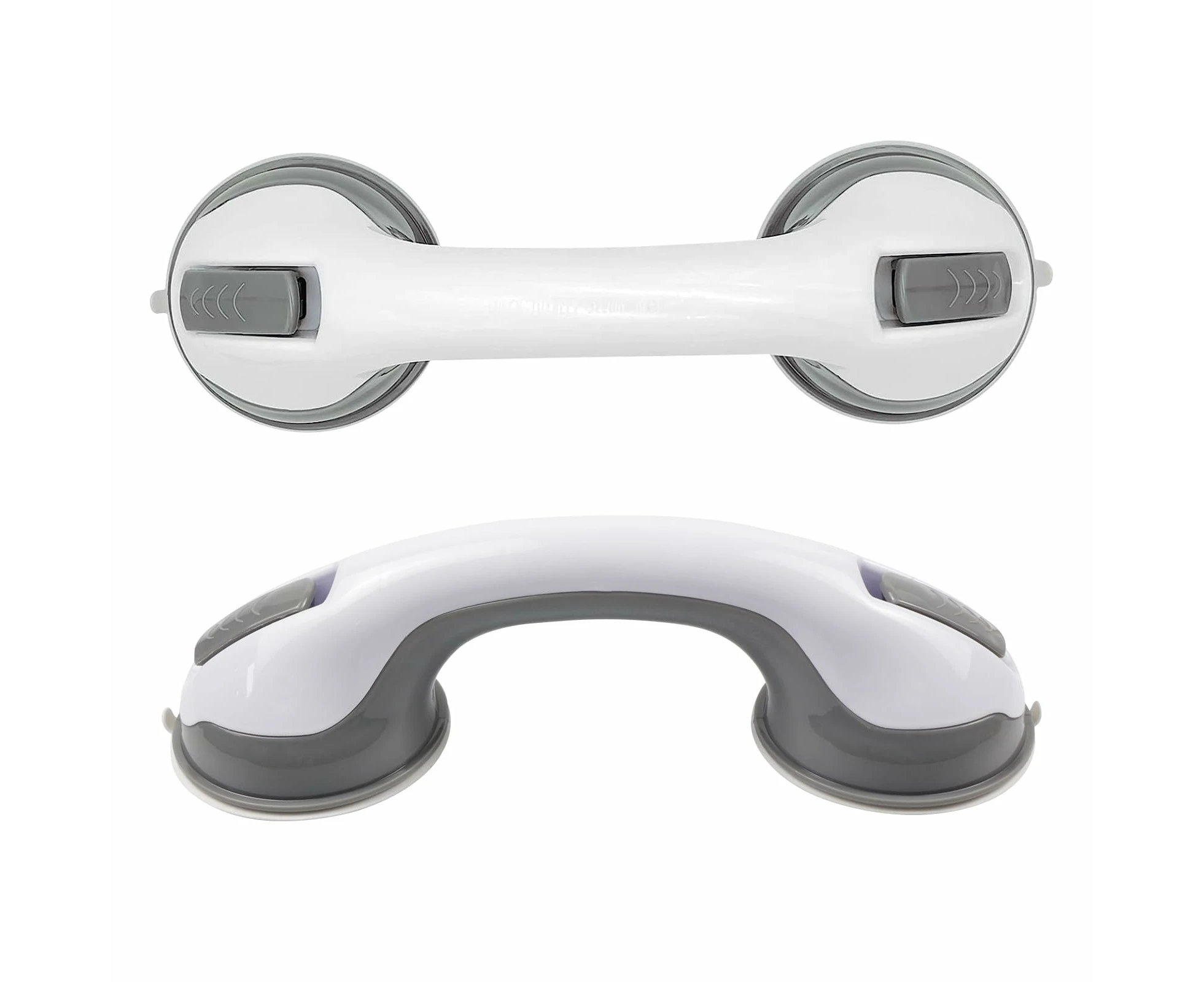 2 Pieces of Bathroom Handrail Suction Cup Handles to Prevent the Elderly from Falling, Punch-Free Handles for Bathrooms