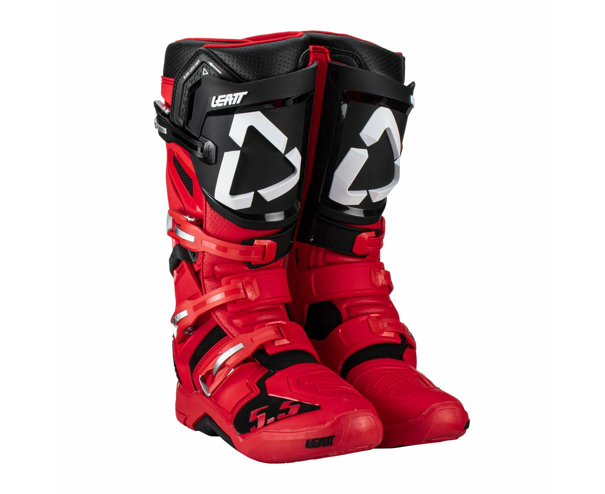 Leatt 5.5 Flexlock Boot - Red