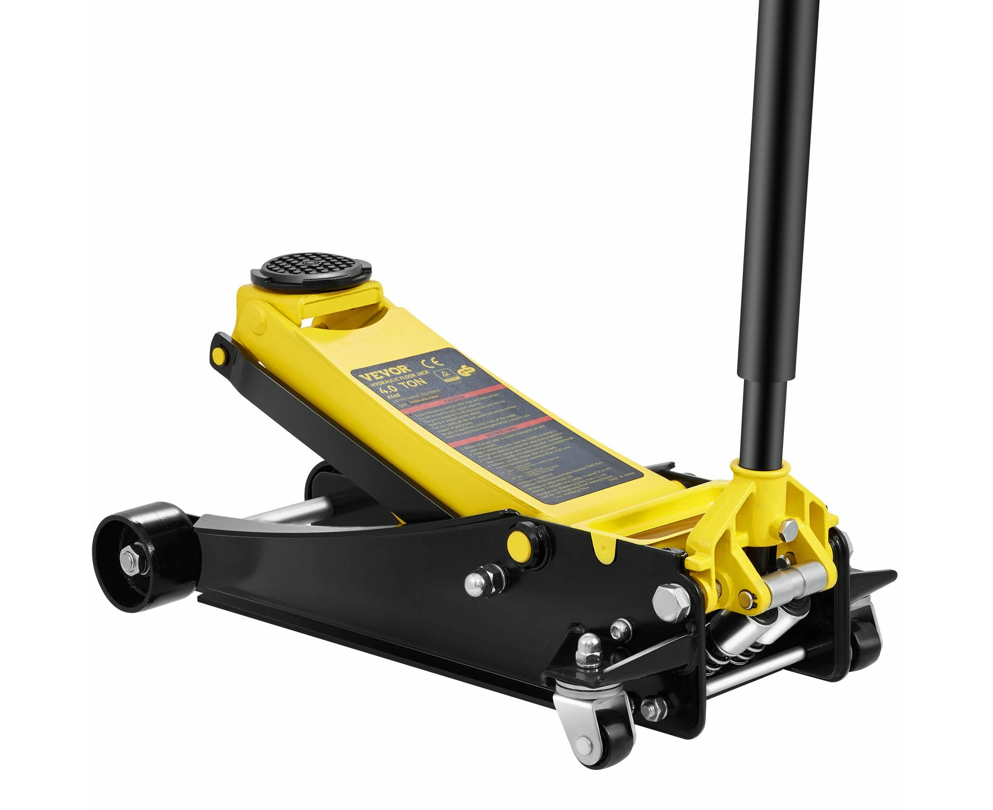 VEVOR Floor Jack, 4 Ton Low Profile Floor Jack, Heavy-duty Steel Racing Floor Jack