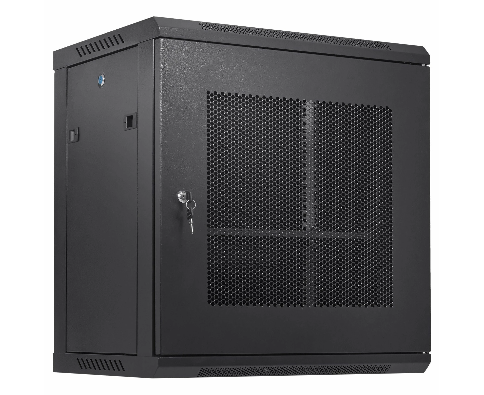 VEVOR 12U Wall Mount Network Server Cabinet, 15.5'' Deep, Server Rack Cabinet Enclosure,