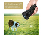 Anti Barking Device, Dual Sensor Ultrasonic Dog Bark Deterrent, Handheld Dog Tra