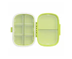 Pill Box Medicine Organizer Dispenser Box Case Travel Tablet Container Holder Green