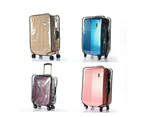 Full Transparent Luggage Protector Cover Waterproof PVC Trolley Travel Protector Suitcase Cover