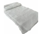 Fluffy Snow Blanket 120x80cm