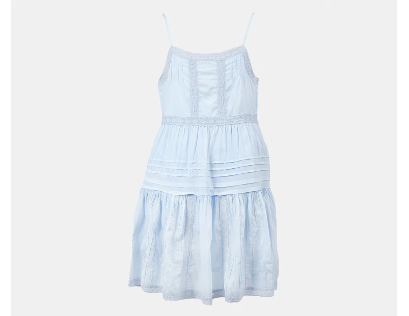 Eve Girl Youth Jasmine Dress - Blue