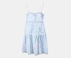 Eve Girl Youth Jasmine Dress - Blue