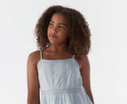 Eve Girl Youth Jasmine Dress - Blue