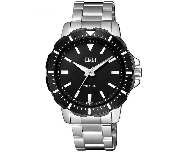 Q&Q Q43B-002PY Metal Mens Watch