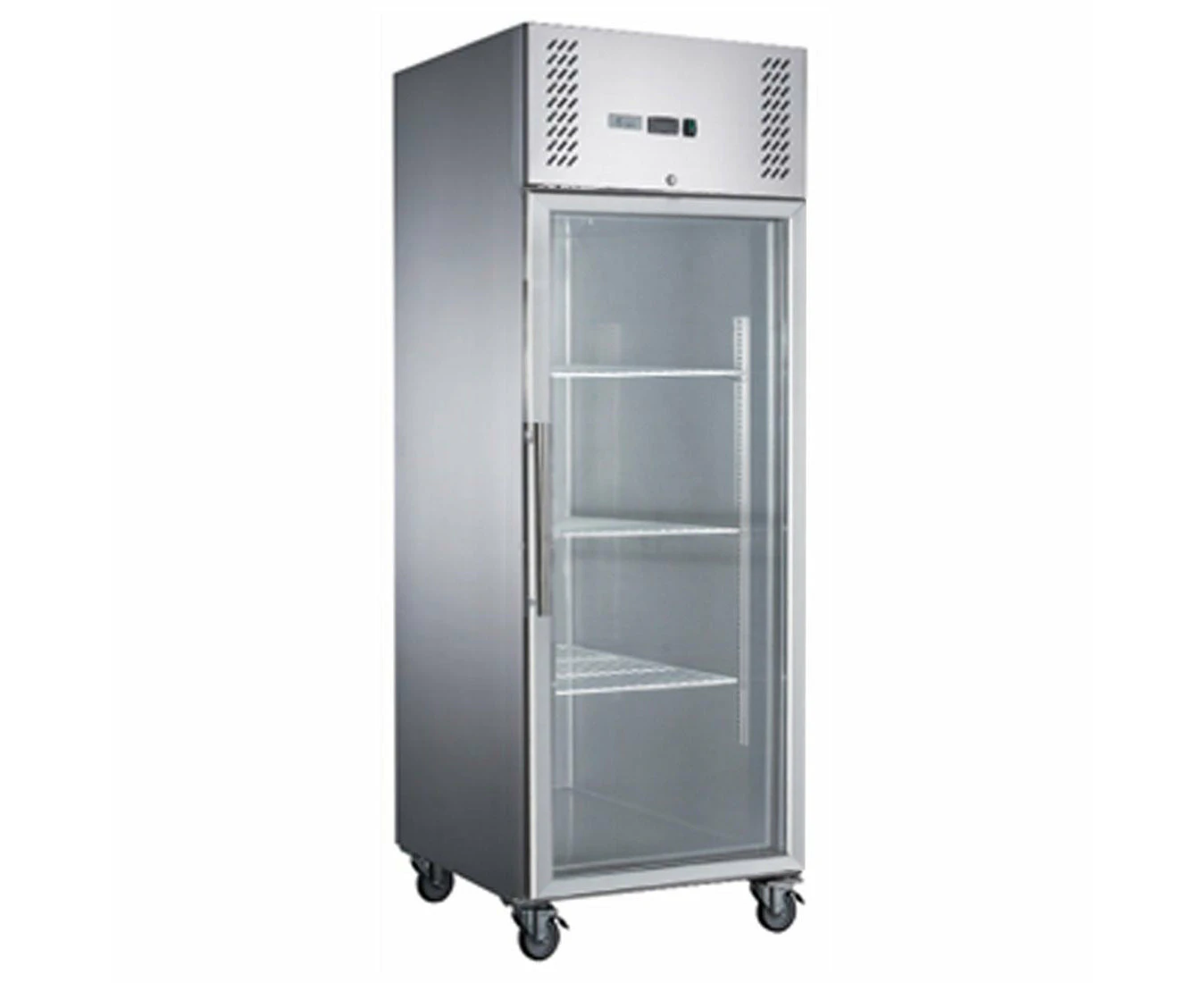 Fed X S/s Full Glass Door Upright Freezer Xurf600g1v