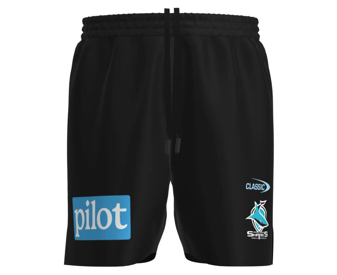 Cronulla Sharks 2023 NRL Classic Training Shorts Sizes S-7XL!