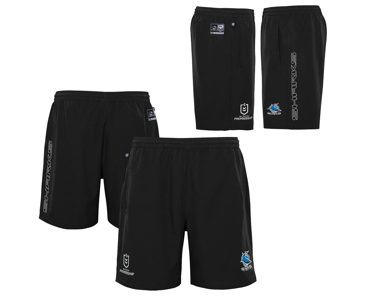 Cronulla Sharks NRL 2021 Outerstuff Sport Shorts Size S-5XL!