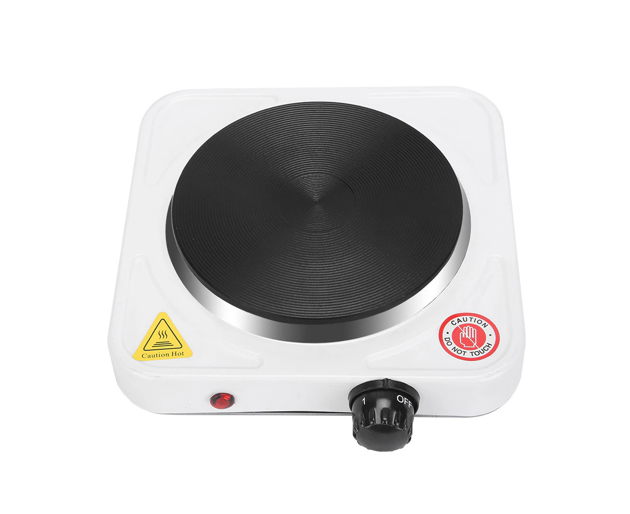 1500W Hot Plate Single Cooktop Portable Cooker Stove Electric Hotplate Cooking Kitchen Variable Temperature