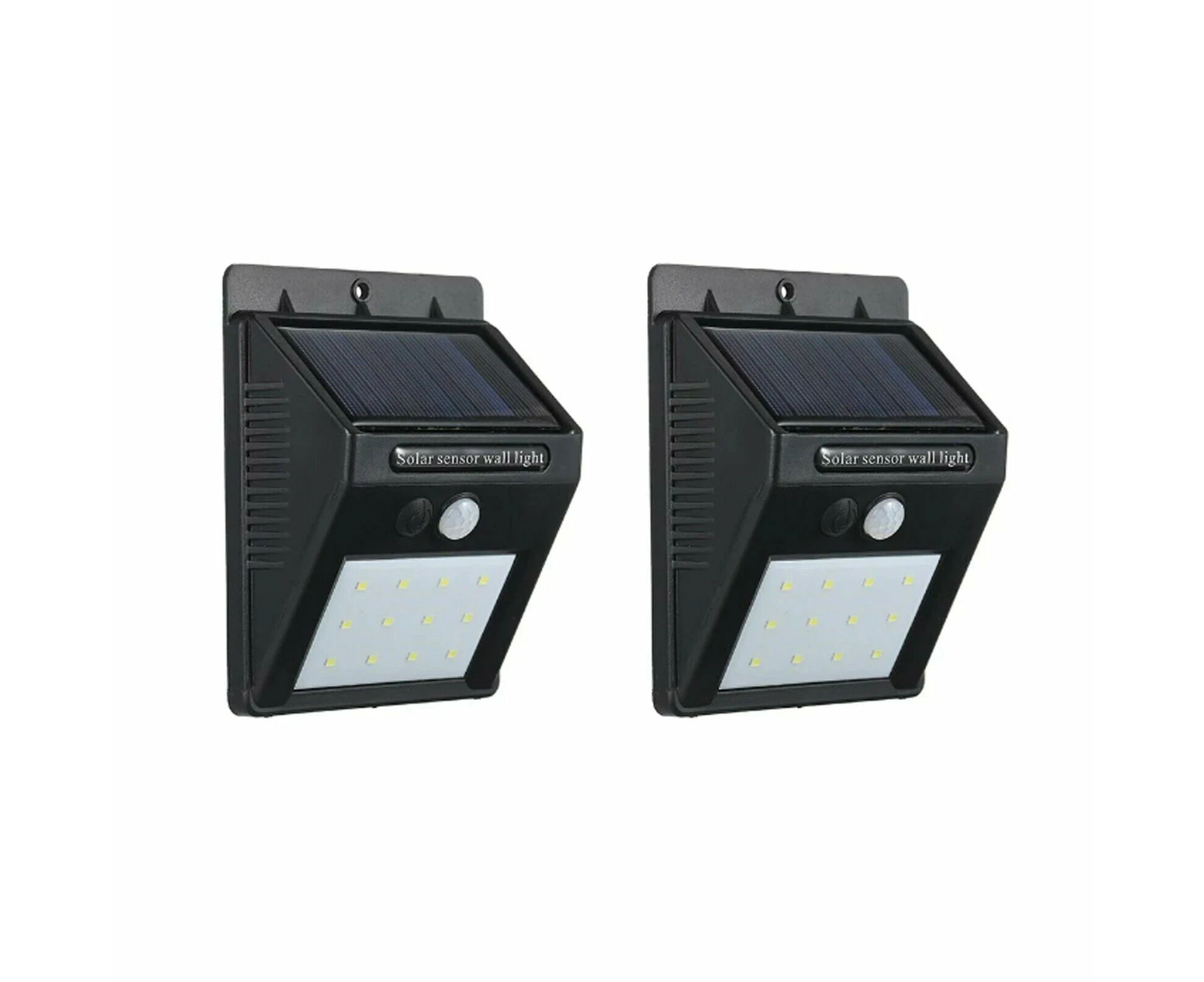 LED Solar Powered PIR Motion Sensor Light Outdoor Garden Security Lights