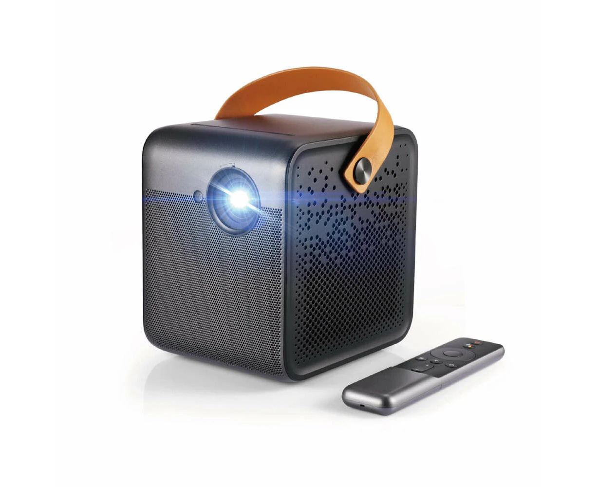 Full HD Long Throw Projector with Bluetooth for Camping