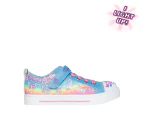 Skechers Girls' Twinkle Toes: Twinkle Sparks Ombre Flutter Sneakers - Multi