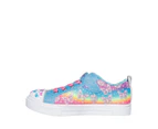 Skechers Girls' Twinkle Toes: Twinkle Sparks Ombre Flutter Sneakers - Multi