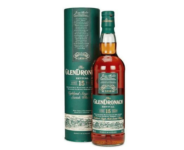 Glendronach Revival 15 Year Old Single Malt Whiskey 700ml