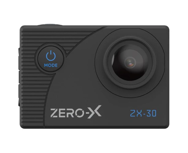 Zero-X ZX-30 4K UHD Action Camera with Touch Screen & Wi-Fi